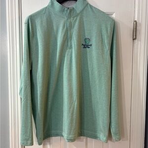 Ahead Providence Golf Green Long Sleeve Quarter-Zip Pullover